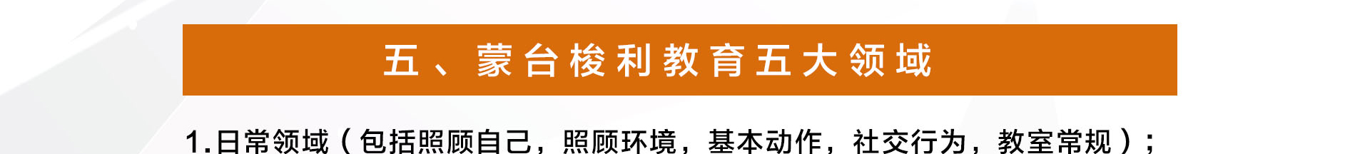 蒙氏教育指导师培训